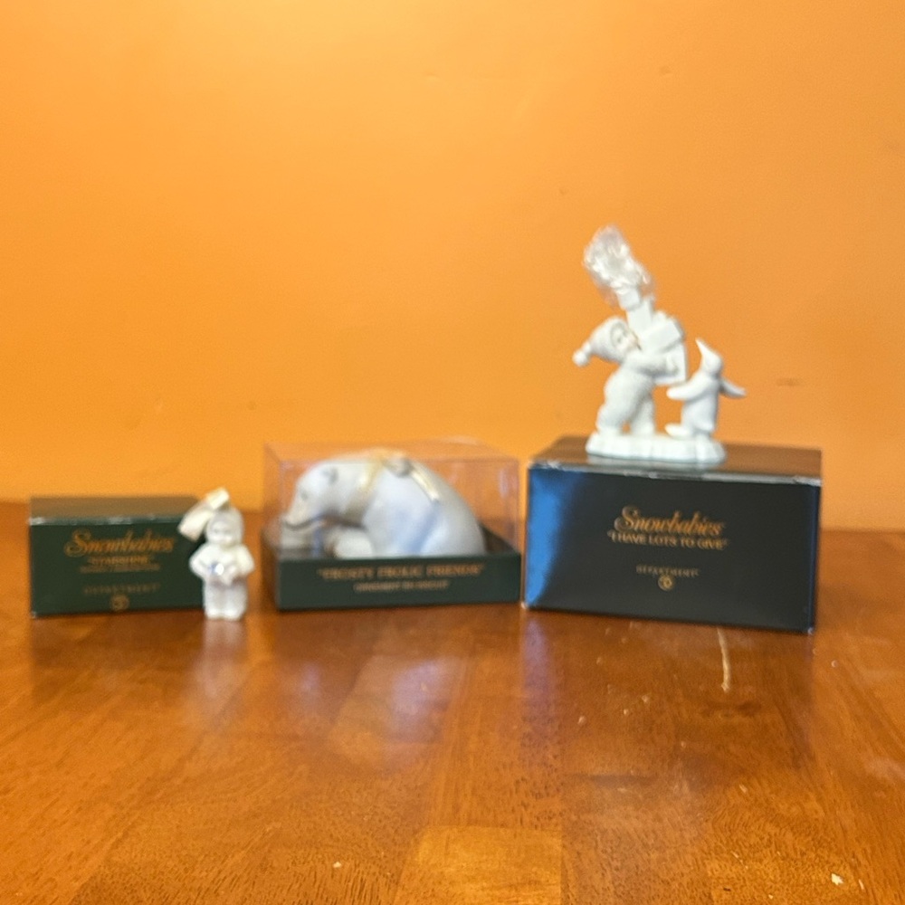 Department 56 Snowbabies Figurine Lot